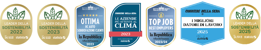 Badge leader della sostenibililtà